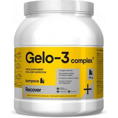 Kompava GELO-3 Complex (kloubní výživa) 390g broskev