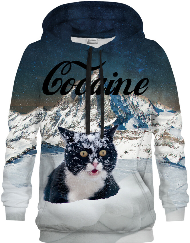 Cocaine Cat Hoodie