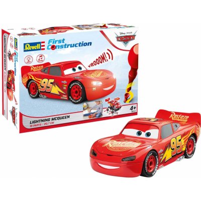 Revell Lightning McQueen světelné a zvukové efekty First Construction 00920 1:20 – Zbozi.Blesk.cz