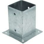 LEVIOR Patka sloupku 101x101x150mm tl. 1. 8mm ZN, 55422 – Zboží Mobilmania