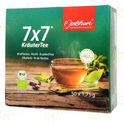 JENTSCHURA KräuterTee bylinný čaj BIO porcovaný 50 x 1,75 g – Sleviste.cz