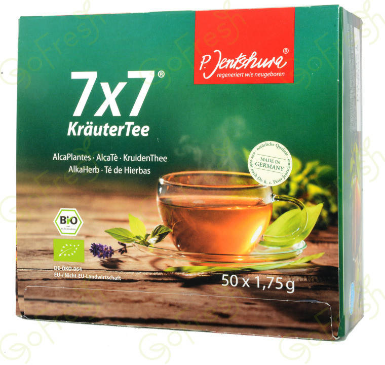 JENTSCHURA KräuterTee bylinný čaj BIO porcovaný 50 x 1,75 g