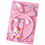 Dětská sada vlasových doplňků kočička Hello Kitty – Hledejceny.cz
