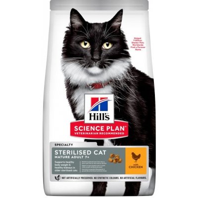 Hill's Feline Mature Adult 7+ Sterilised 10 kg