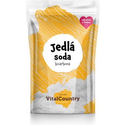 Vital Country Jedlá soda bikarbona 500 g – Zboží Mobilmania