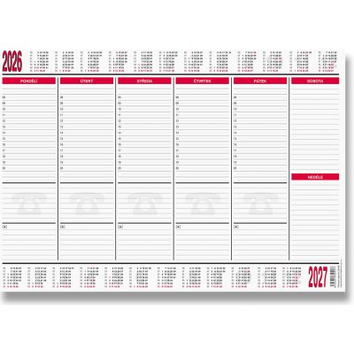 BOBO BLOK Plánovací podložka A3, 30 listů – Zboží Dáma