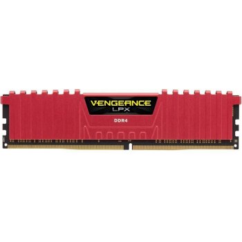 Corsair Vengeance LPX Red DDR4 16GB (4x4GB) 3000MHz CL15 CMK16GX4M4B3000C15R