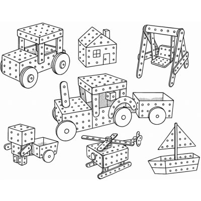 Li Neli Motorická montessori stavebnice papírová vystřihovánka ke stažení v PDF – Sleviste.cz