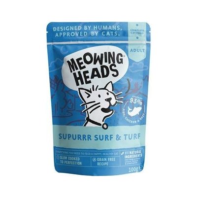 Meowing Heads Supurr Surf & Turf 100 g