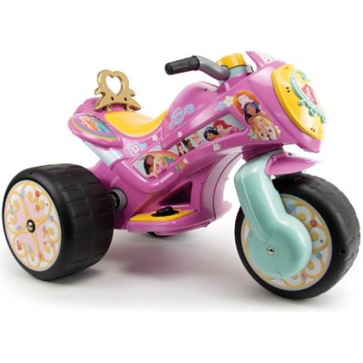 INJUSA Disney Princess Tricycle Ride-on s 6V baterií motorka