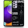 Pouzdro a kryt na mobilní telefon Samsung Picasee silikonové Samsung Galaxy A52 5G BLACK BODY čiré