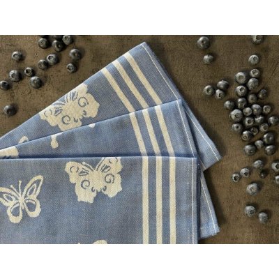 Sleep-well Utěrka Extra savá 50x70 Motýlci modrá rozměr 50x70 cm. 3 ks – Hledejceny.cz