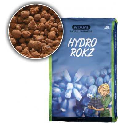 Atami Hydro Rokz keramzit 40 L – Zboží Dáma