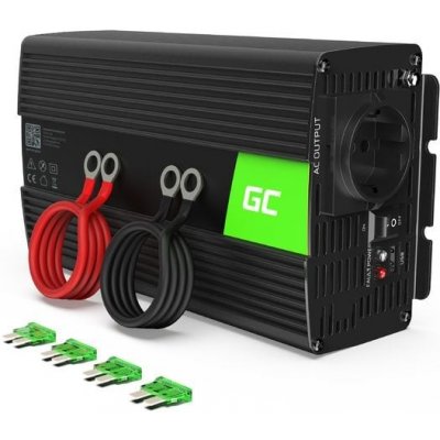 Green Cell Power Inverter 24V/230V, 1000W/2000W, modifikovaná sinusoida INV23 – Zbozi.Blesk.cz