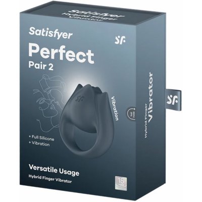 Satisfyer Perfect Pair 2 Dark Blue multifunkční párový – Zboží Mobilmania
