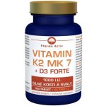 Pharma Activ Vitamín K2 MK7 + D3 FORTE 125 tablet – Hledejceny.cz
