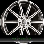 Keskin KT16 8x18 5x112 ET45 black polished – Sleviste.cz