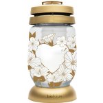 Lampa hřbitovní SRDCE/PŘÁNÍ skleněná 110g d11x22cm – Zboží Dáma