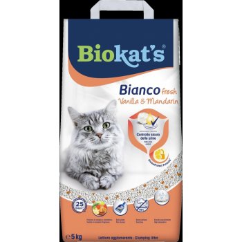 Biokat’s Bianco Fresh vanilka a mandarinka 5 kg