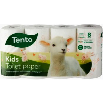 Tento Kids Panda 3 vrstvý 8 ks od 79 Kč - Heureka.cz