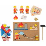 Small Foot Kreativní zatloukací hra Hasiči – Sleviste.cz