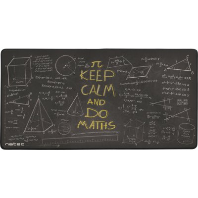 Maxi podložka pod myš Natec Maths, 40x80cm – Zbozi.Blesk.cz