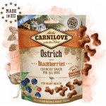Carnilove Dog Crunchy Snack Ostrich with Blackberries 200 g – Zboží Mobilmania