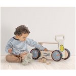 MamaToyz Dřevěné auto a chodítko Police – Sleviste.cz