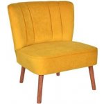 Atelier del Sofa wing chair Moon River žlutá
