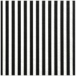 PartyDeco Papírové ubrousky Černé proužky 20ks 33x33cm – Hledejceny.cz