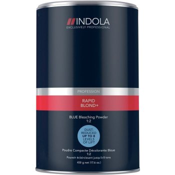 Indola Profession Rapid Blond+ Blue Bleaching Powder zesvětlující pudr modrý 450 g