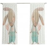 IMPAR Závěsy Králíček (Rozměr : 140x250, Materiál: Interlock) – Hledejceny.cz