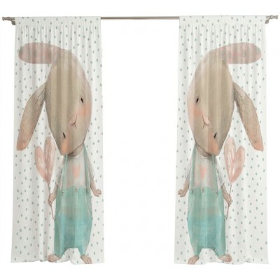 IMPAR Závěsy Králíček (Rozměr : 140x250, Materiál: Interlock) – Hledejceny.cz