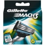 Gillette Mach3 6 ks – Zbozi.Blesk.cz