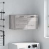 Koupelnový nábytek VidaXL Závěsná skříňka, šedý dub sonoma,