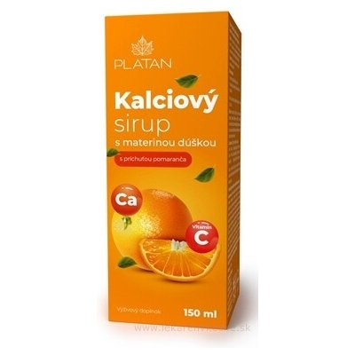 Vulm Platan Kalciový sirup s mateřídouškou 150 ml – Hledejceny.cz