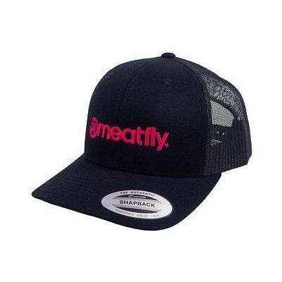 Meatfly MF Logo Trucker Pink/Black Růžová – Zbozi.Blesk.cz