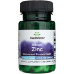 Swanson Chelated Zinc glycinát 30 mg 90 kapslí – Hledejceny.cz