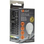Solight LED žárovka , miniglobe, 6W, E14, 4000K, 510lm, bílé provedení – Hledejceny.cz