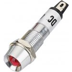 Kontrolka 12V LED Červená do otvoru 8mm – Sleviste.cz