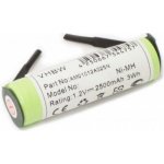 VHBW Baterie pro Braun 1008 / 3008 / 5010 / 6510, 2500 mAh neoriginální – Zboží Dáma