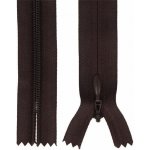 Zip spirálový skrytý 3 mm, 30 cm, nedělitelný, jezdec dekorativní - 304 – Hledejceny.cz