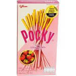 Glico Pocky jahodové tyčinky 45 g – Zboží Dáma