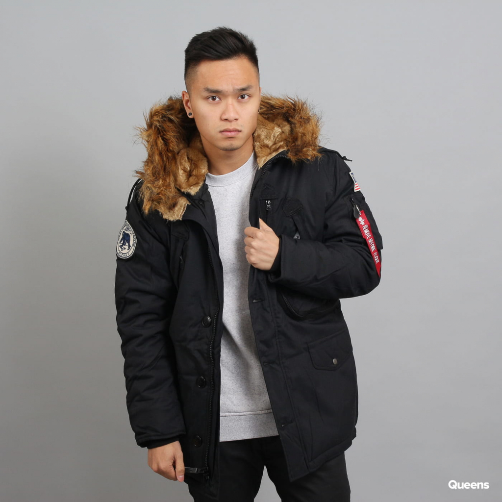 Alpha Industries Polar Jacket SV černá