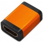 OEM HDMI A Female - HDMI A Female oranžová kphdma-30 – Zboží Mobilmania
