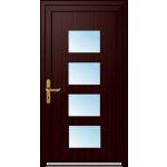 OknaDvereNaMiru.cz Vchodové dveře STYL 1430 bílá 100 x 210 cm – Zboží Mobilmania