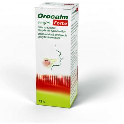 OROCALM FORTE ORP 3MG/ML ORM SPR SOL 1X15ML