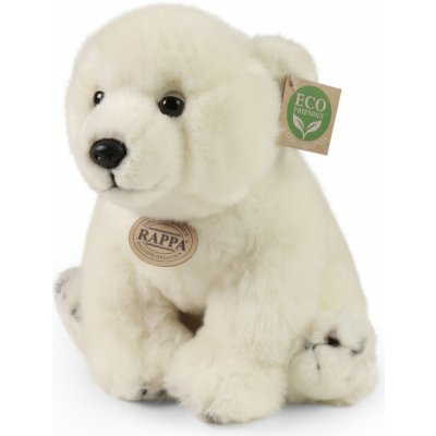Eco-Friendly Rappa lední medvěd sedící 25 cm – Zboží Dáma