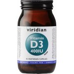 Viridian Vitamin D3 400 iu 90 kapslí – Hledejceny.cz
