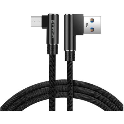 Swissten Kabel USB-A/ microUSB – Zboží Živě